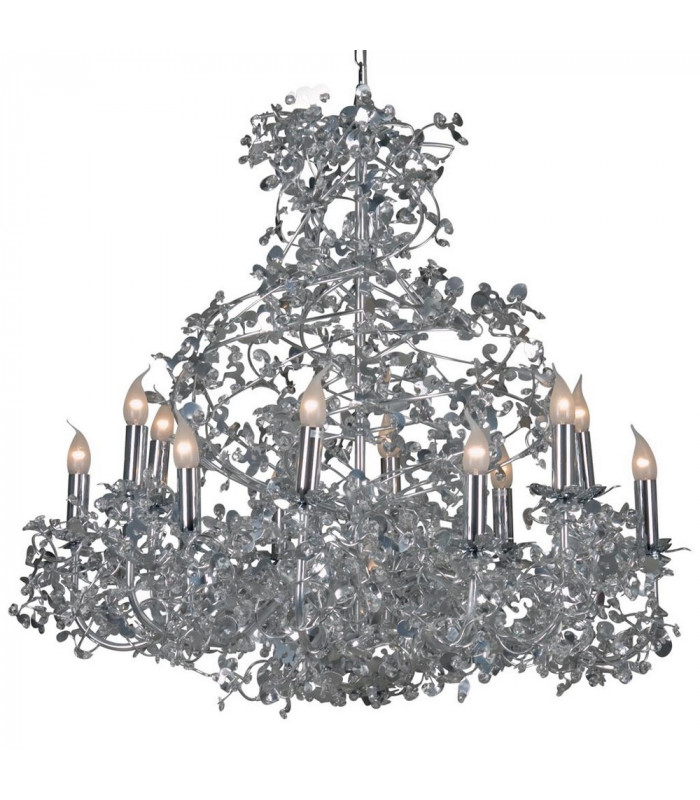 12 Light Pendant Ceiling Light Aluminum