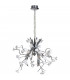 Rosaluci Pendant Ceiling Light Chrome White