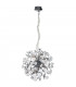 Rosaluci Pendant Ceiling Light Chrome White