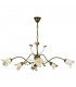 Luchter Multi Arm Pendant Ceiling Light Rust