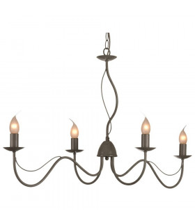 Long Island Multi Arm Pendant Ceiling Light Gray