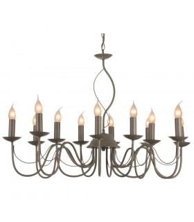 Long Island Multi Arm Chandeliers Gray