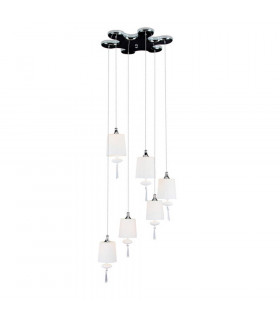 Dance Cluster Pendant Ceiling Light White