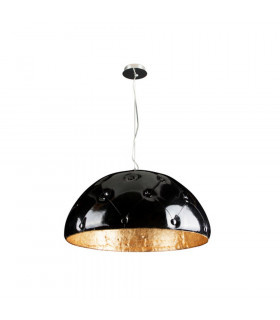 Chesterfield 4 Light Dome Pendant Ceiling Lights Black