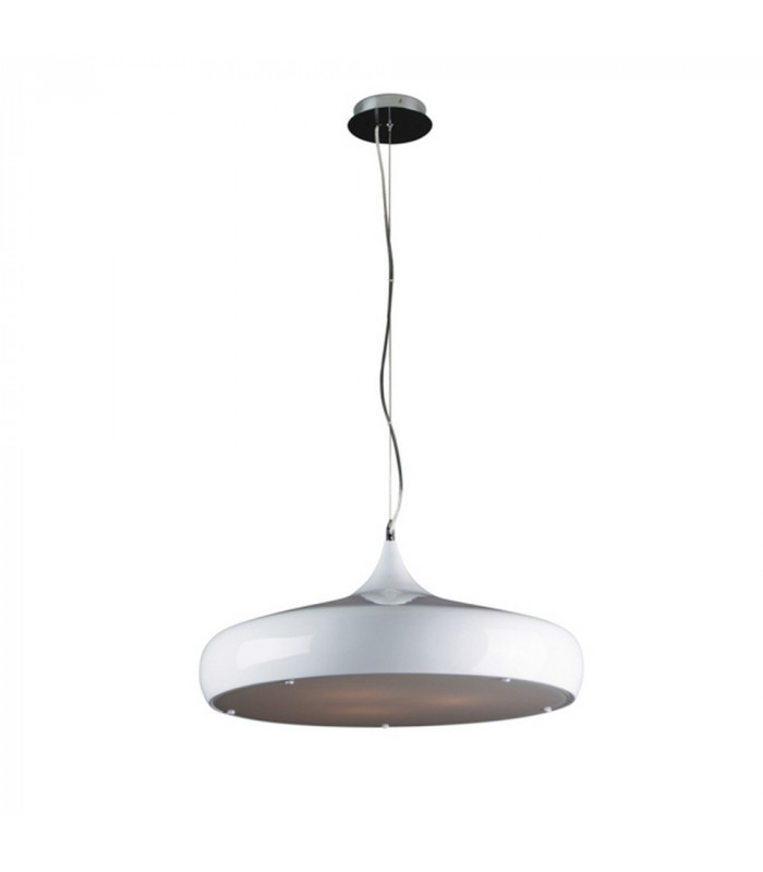 Corazon 3 Light Dome Pendant Ceiling Lights White