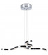 Bezier Integrated Pendant Ceiling Light Light Chrome