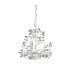 Michelan 3 Light Multi Arm Chandeliers White Frosted