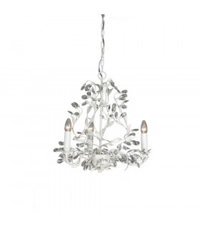 Michelan 3 Light Multi Arm Chandeliers White Frosted