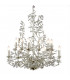 Michelan 12 Light Multi Arm Chandeliers Beige Gray