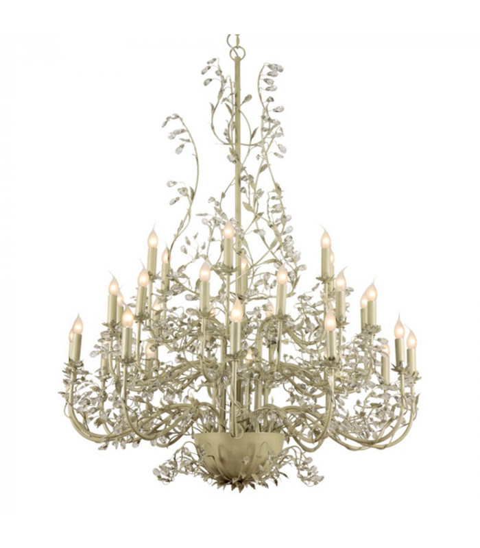 Michelan Multi Arm Chandeliers Cream