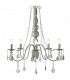 Bardini 5 Light Multi Arm Chandeliers Gray