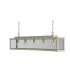 Zenia 5 Light Straight Bar Pendant Ceiling Light Gray_Metal