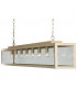 Zenia 8 Light Straight Bar Pendant Ceiling Light Ivory