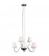 Cone 9 Light Multi Arm Pendant Ceiling Light Chrome