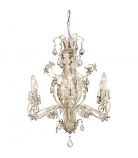 Rafael Multi Arm Chandeliers Ivory