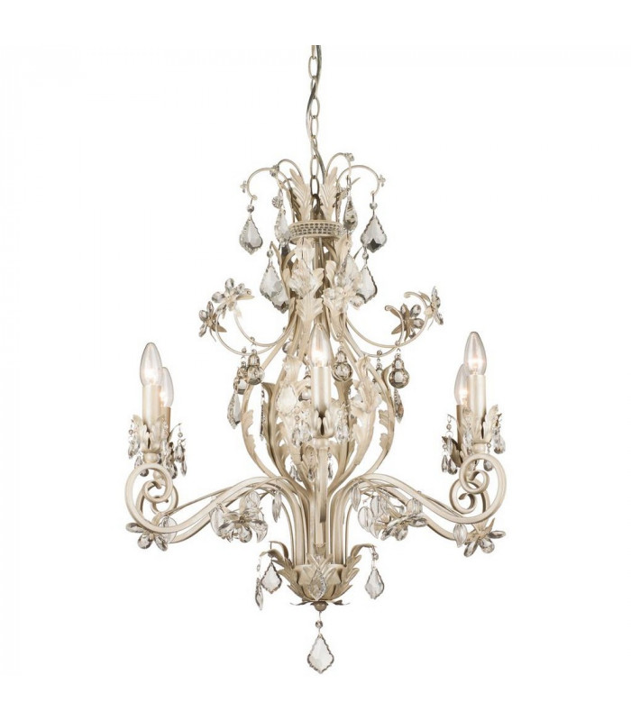 Rafael Multi Arm Chandeliers Ivory