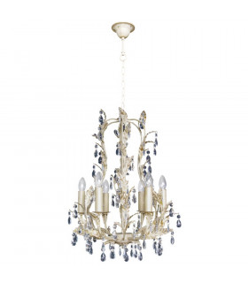 Rialto Multi Arm Chandeliers Beige Gold