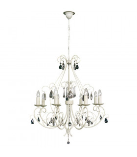 Gondola Multi Arm Chandeliers Beige Gray