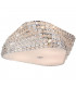 Trium Glass & Crystal Ceiling Light Chrome