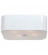 Quadro Cylindrical Ceiling Light White