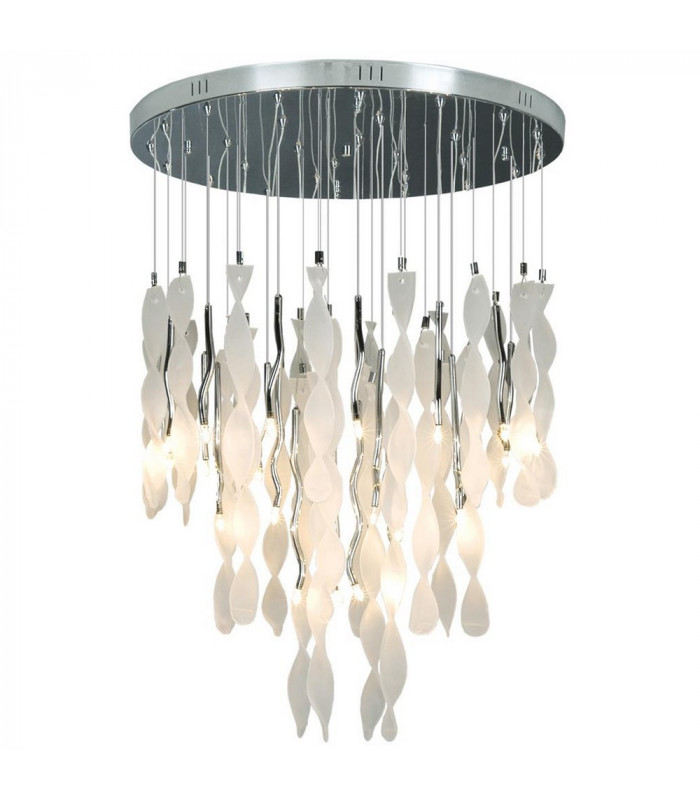Papardell Cluster Pendant Ceiling Light Chrome