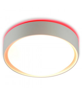 Colorato Flush Ceiling Light Red