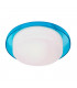 Tray Flush Ceiling Light Blue