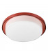 Tray Flush Ceiling Light Red