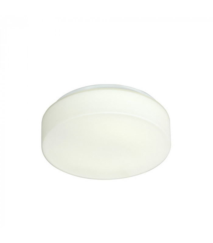 Boxer Flush Ceiling Light White G10Q Bulb