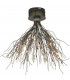 Luxor Semi Flush Light Rust