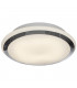 Flush Ceiling Light Chrome G10Q Bulb IP44