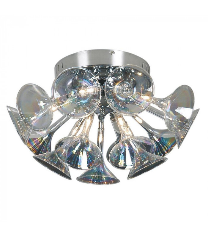 Sounds Semi Flush Light Chrome