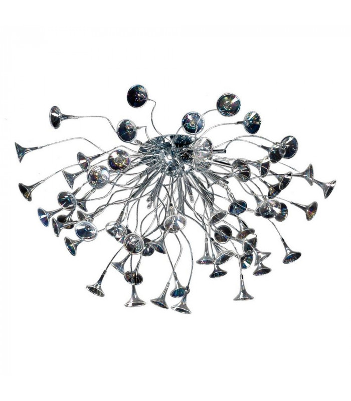 Minisounds Semi Flush Light Chrome