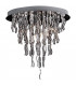 Ale Glass & Crystal Ceiling Light Chrome
