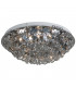 Nano Glass & Crystal Ceiling Light Aluminum