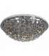 Nano Glass & Crystal Ceiling Light Aluminum