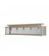 Zenia 5 Light Semi Flush Light Ivory