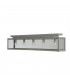 Zenia 5 Light Semi Flush Light Gray