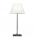 Virgin Table Lamp With Round Tapered Shade Bronze
