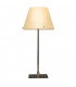 Virgin Table Lamp With Round Tapered Shade Amber