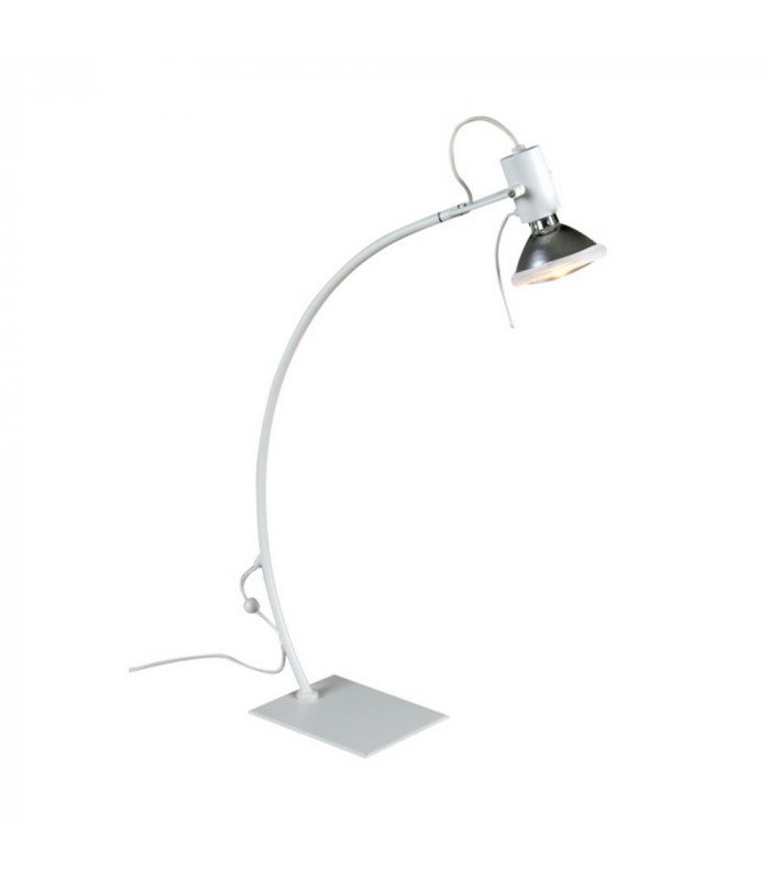 Parrot Desk Task Lamp White Metal