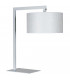 Maxima Table Lamp With Round Shade White