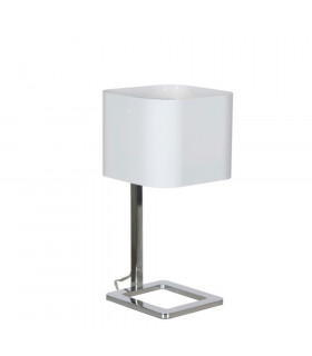 Quadro Cylindrical Table Lamp Chrome