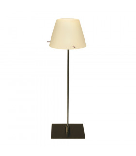 Virgin Table Lamp With Round Tapered Shade Bronze
