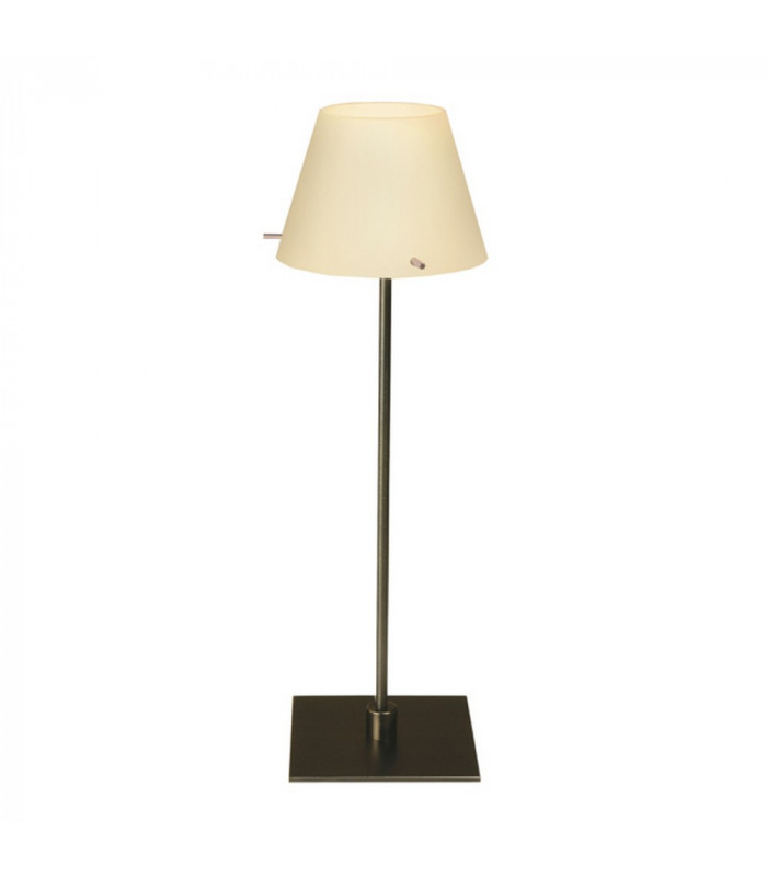 Virgin Table Lamp With Round Tapered Shade Bronze