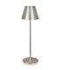 Jin Floor Lamp With Tapered Shade Satin Nickel