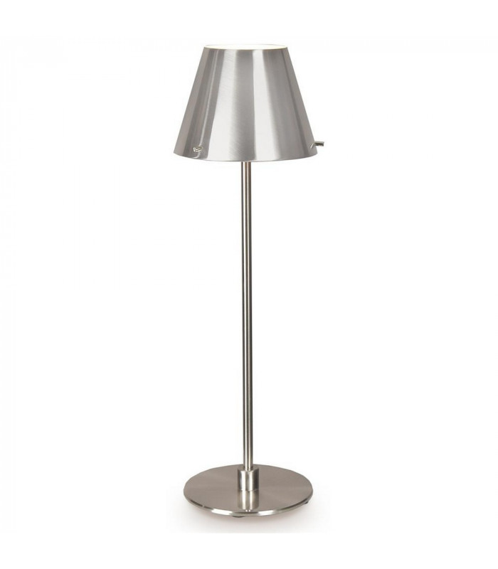Jin Floor Lamp With Tapered Shade Satin Nickel