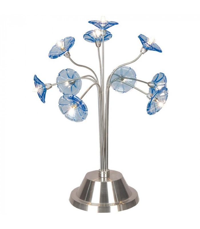 Petflow Table Lamp Satin Nickel