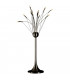 Quaffle Table Lamp Satin Nickel