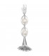 Wireball Table Lamp Satin Nickel